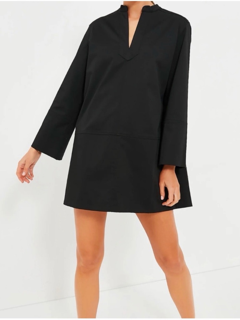 Pomander Place Black Tunic Roxanne Dress Long Sleeves